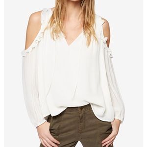 Sanctuary open shoulder Blair top